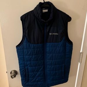 Men’s small Columbia puffer vest